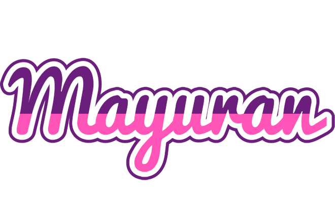 Mayuran cheerful logo