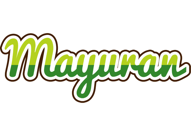 Mayuran golfing logo