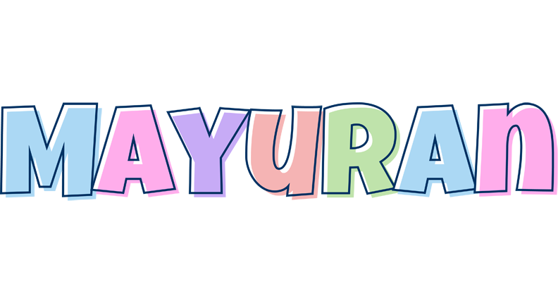 Mayuran pastel logo