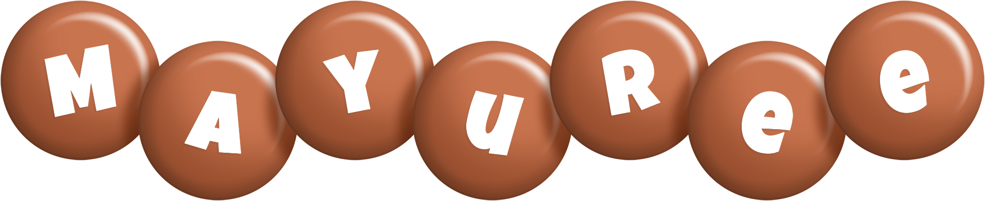 Mayuree candy-brown logo