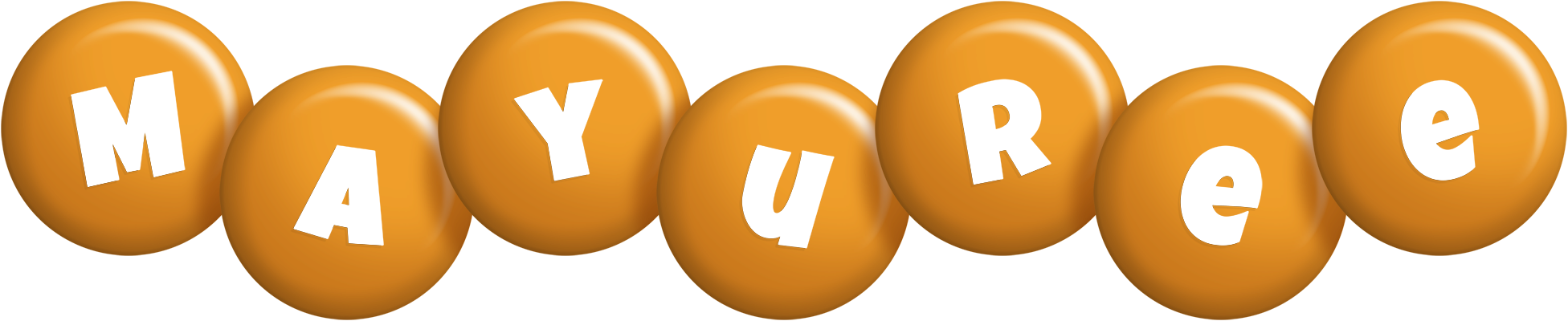 Mayuree candy-orange logo