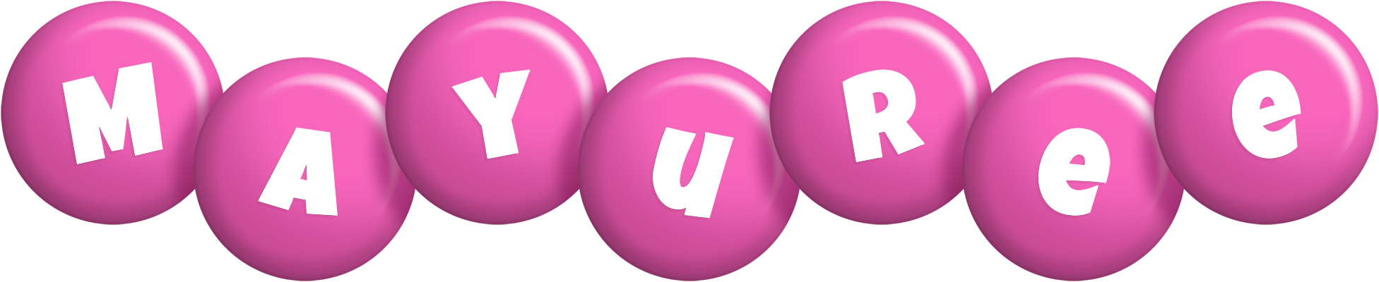 Mayuree candy-pink logo