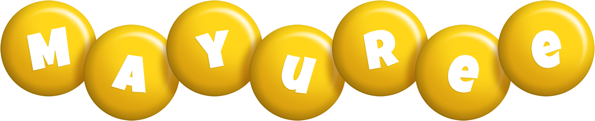 Mayuree candy-yellow logo