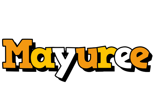 Mayuree cartoon logo