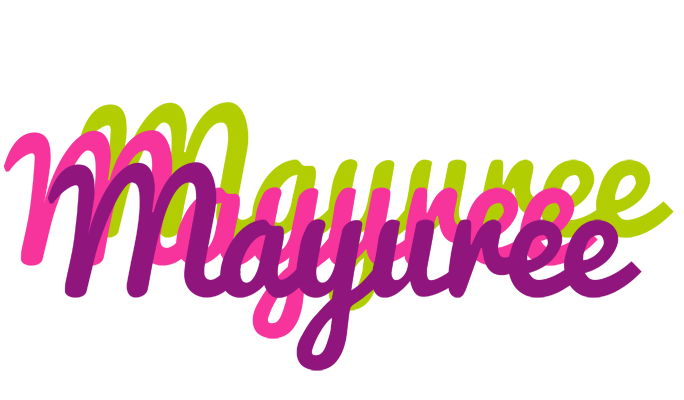 Mayuree flowers logo