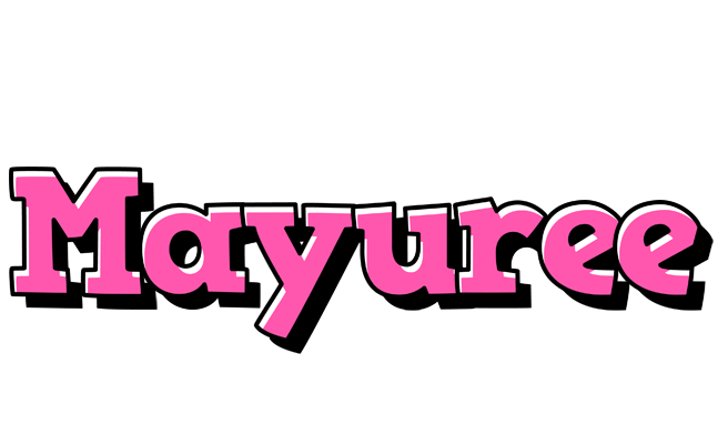 Mayuree girlish logo