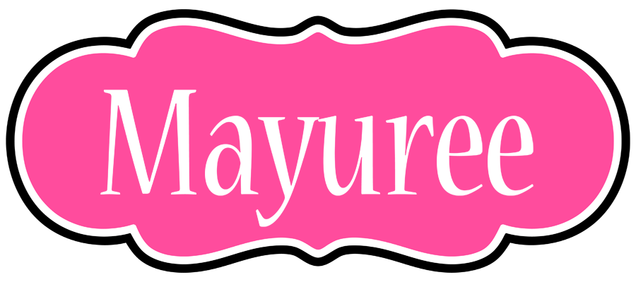 Mayuree invitation logo