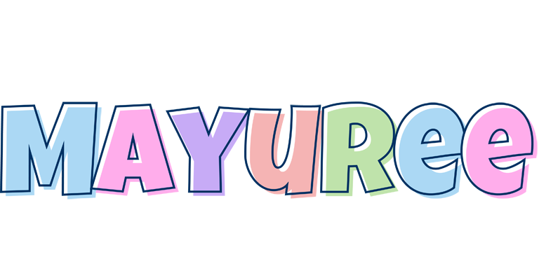 Mayuree pastel logo