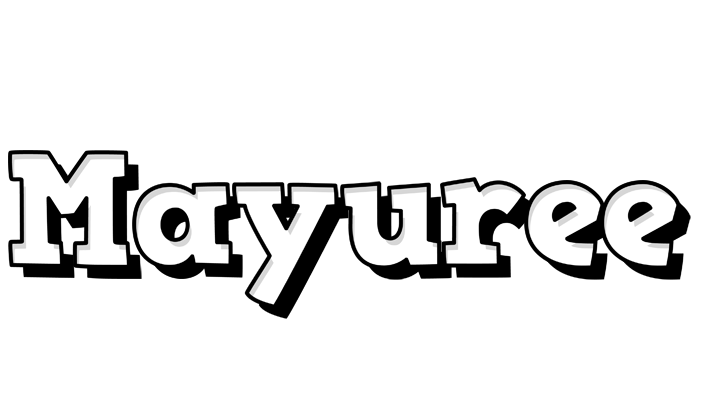 Mayuree snowing logo