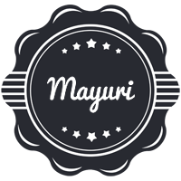 Mayuri badge logo