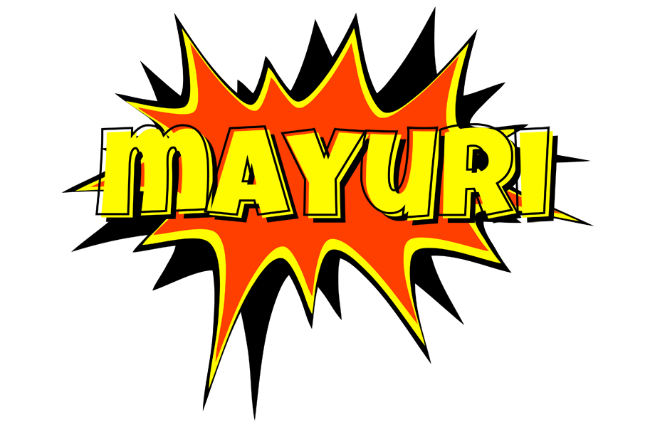 Mayuri bazinga logo
