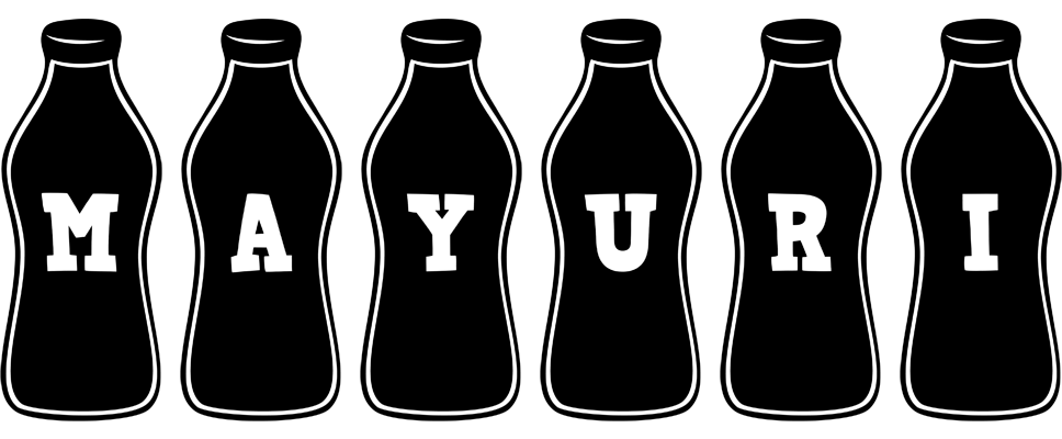 Mayuri bottle logo