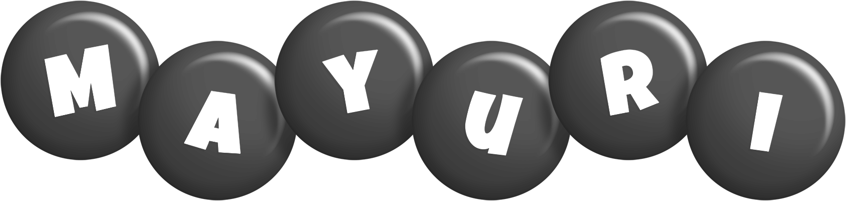 Mayuri candy-black logo