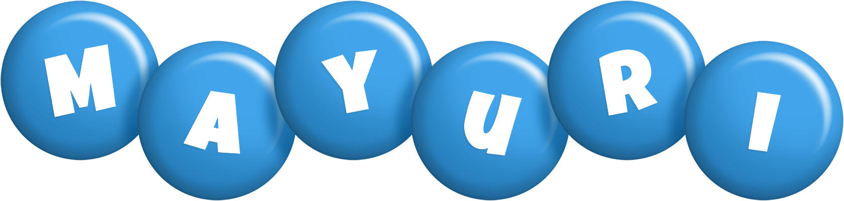 Mayuri candy-blue logo