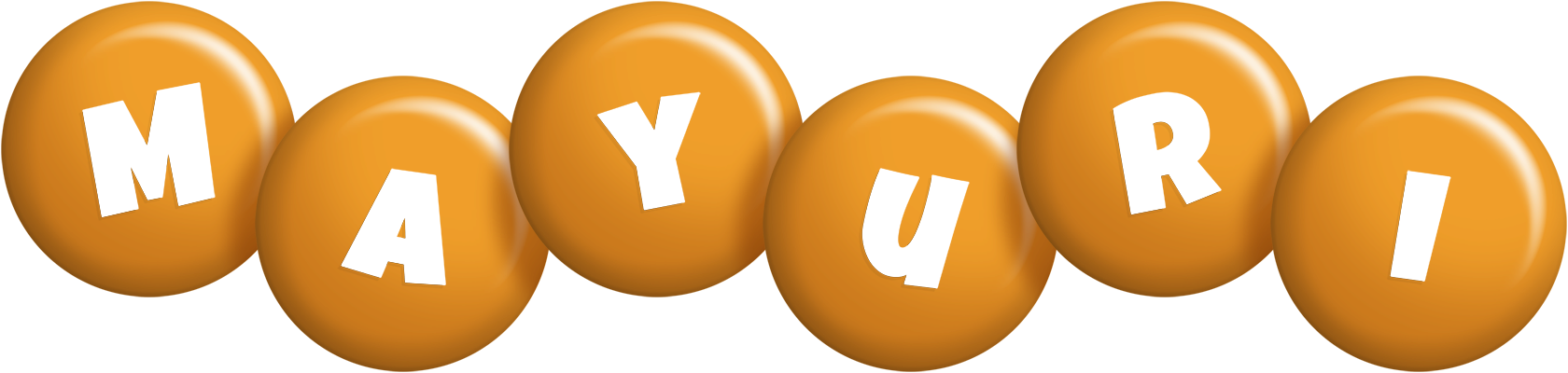 Mayuri candy-orange logo