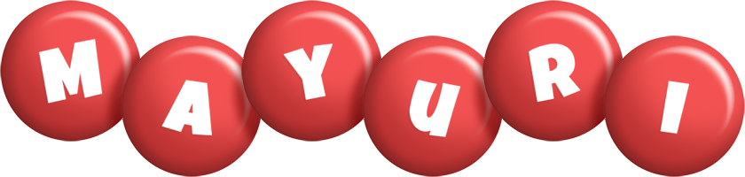 Mayuri candy-red logo