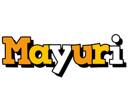 Mayuri cartoon logo