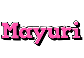 Mayuri girlish logo