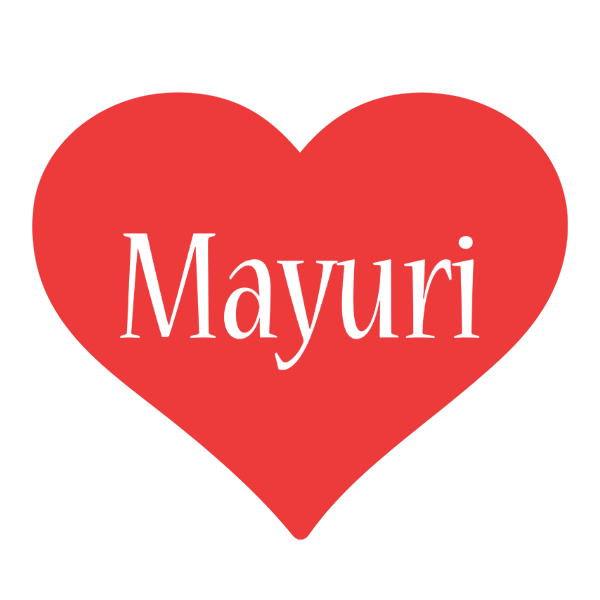 Mayuri love logo