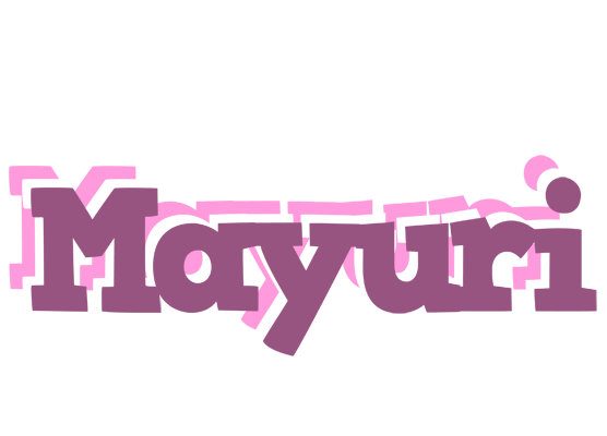 Mayuri relaxing logo