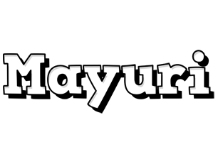 Mayuri snowing logo