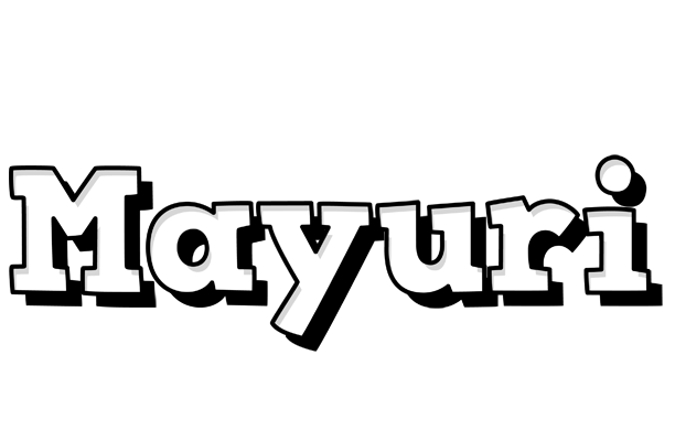 Mayuri snowing logo