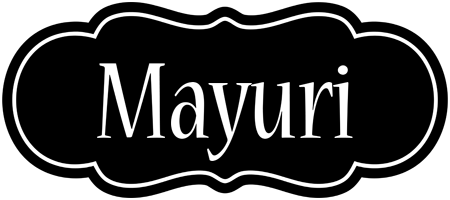 Mayuri welcome logo