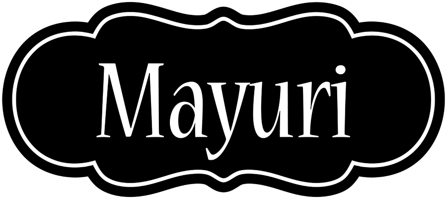 Mayuri welcome logo
