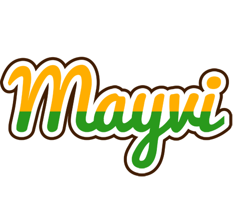 Mayvi banana logo
