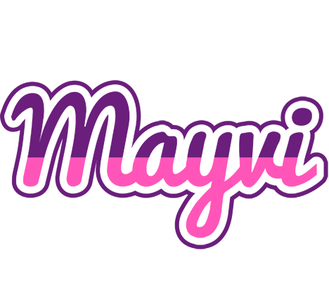 Mayvi cheerful logo
