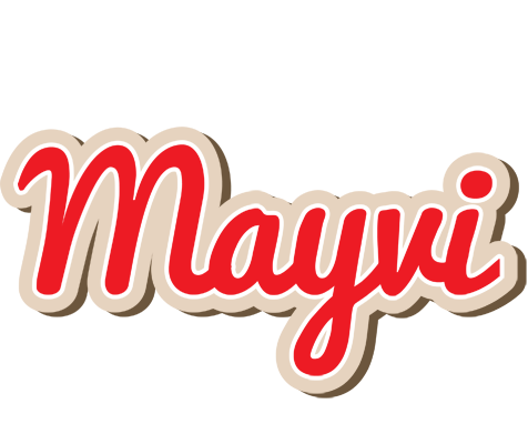 Mayvi chocolate logo