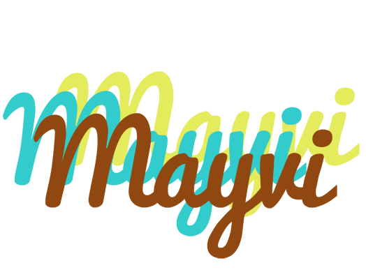 Mayvi cupcake logo
