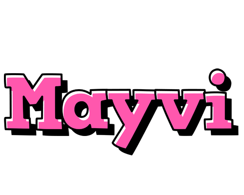 Mayvi girlish logo