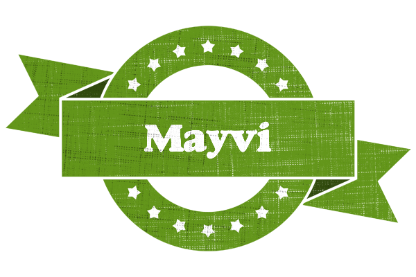 Mayvi natural logo