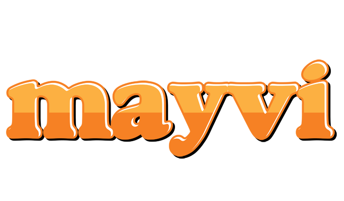 Mayvi orange logo