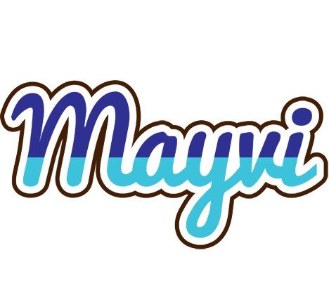 Mayvi raining logo