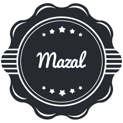 Mazal badge logo