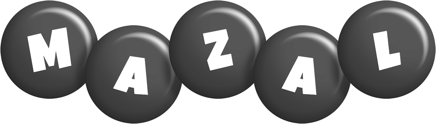 Mazal candy-black logo