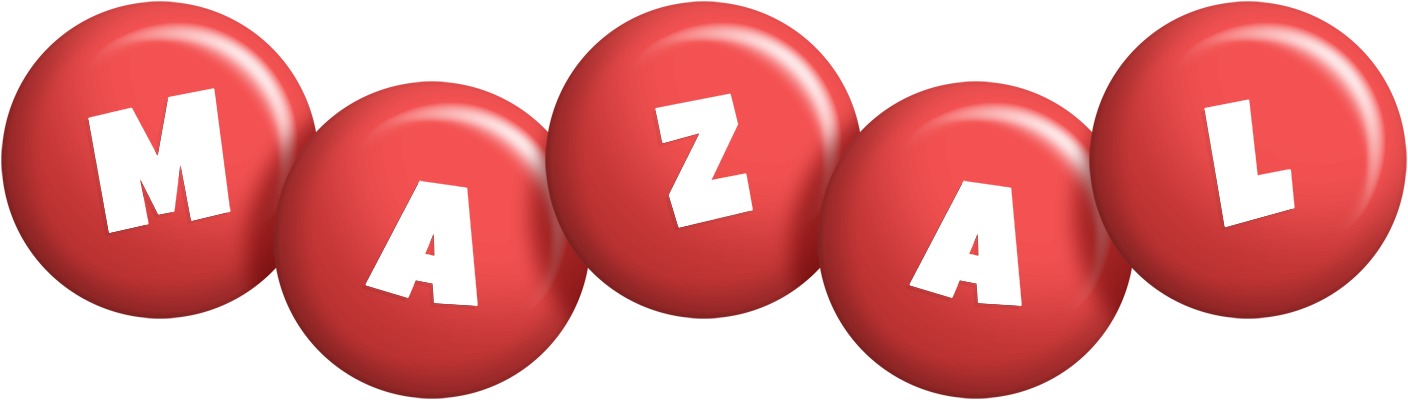 Mazal candy-red logo
