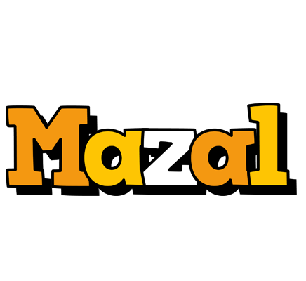 Mazal cartoon logo