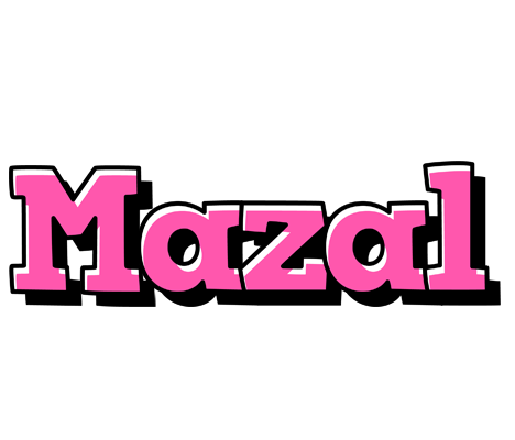 Mazal girlish logo