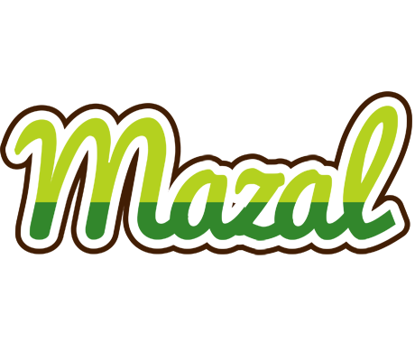 Mazal golfing logo