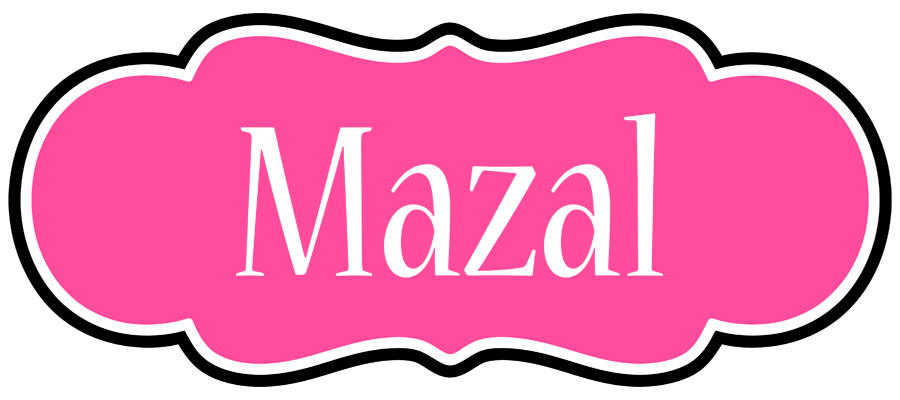 Mazal invitation logo