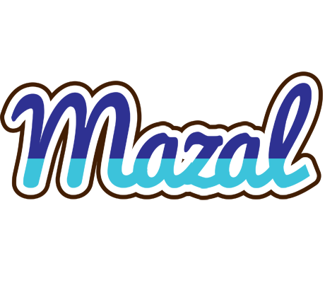 Mazal raining logo