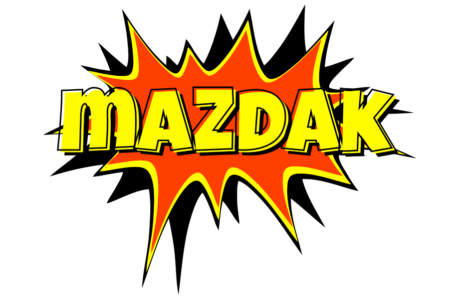 Mazdak bazinga logo