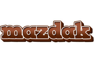 Mazdak brownie logo