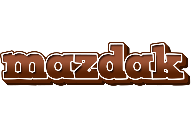 Mazdak brownie logo
