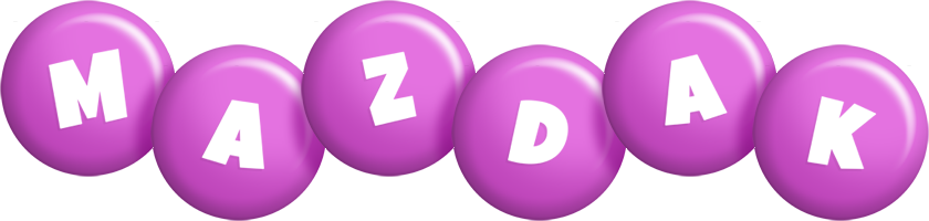 Mazdak candy-purple logo