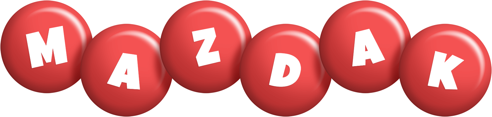 Mazdak candy-red logo