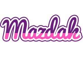 Mazdak cheerful logo